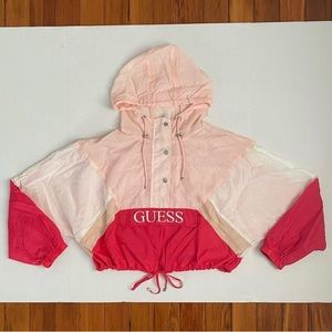 Pink Guess Windbreaker
